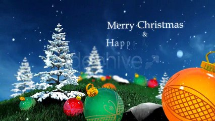 Christmas Jungle Greetings - After Effects Template