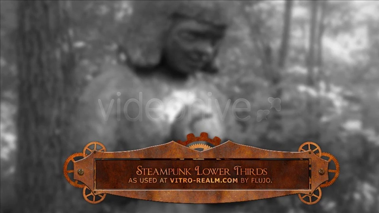 Steampunk Lower Thirds - After Effects Template