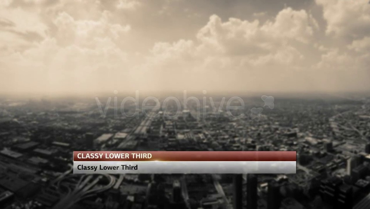 Lower Third - After Effects Template