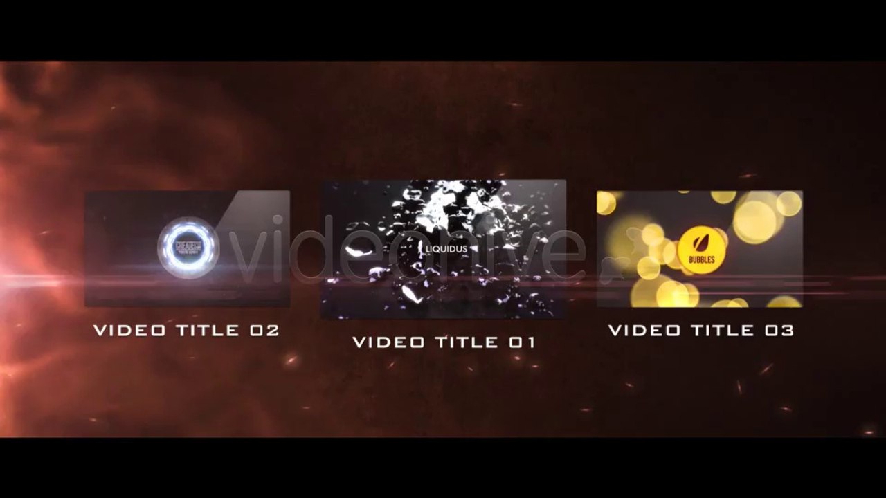 Tenebris - After Effects Template