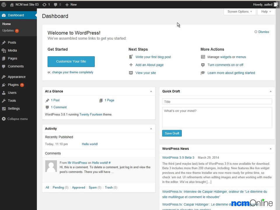 How to install WordPress on PacificHost web hosting