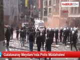 Galatasaray Meydanı'nda Polis Müdahalesi