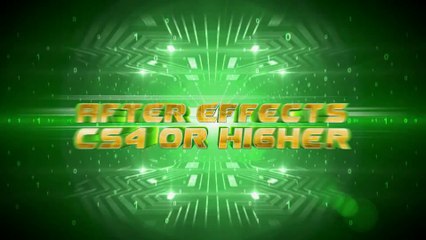 Cyberspace Logo Intro - After Effects Template