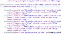Learn Android Tutorial 1.21- Setting up XML for Wallpaper App