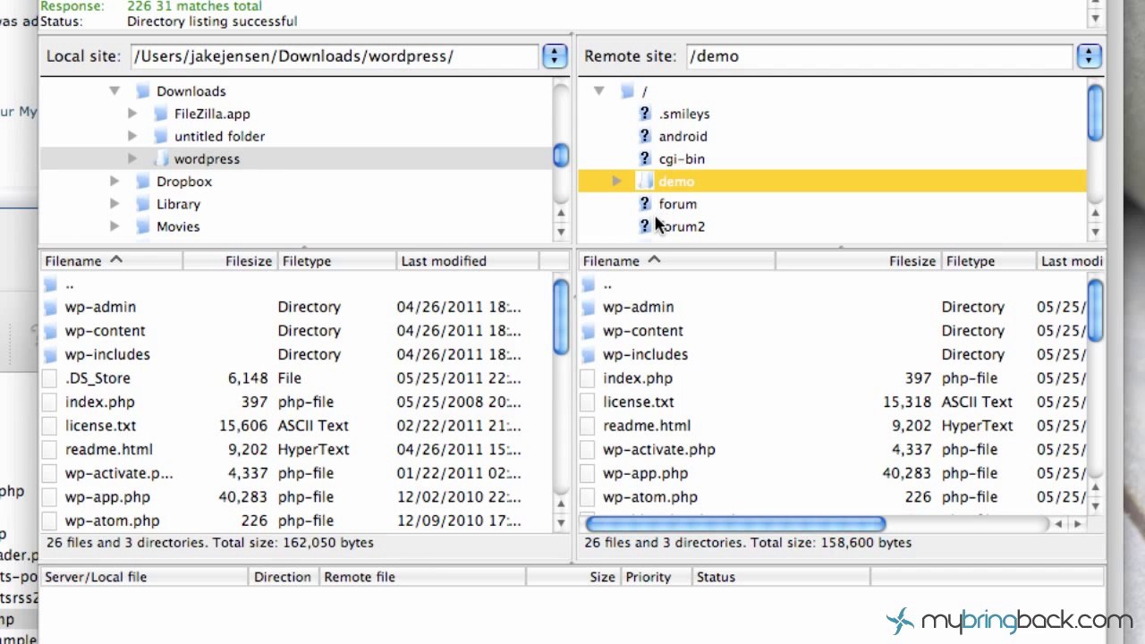 Learn Wordpress 1.5 - Installing Wordpress (manually)