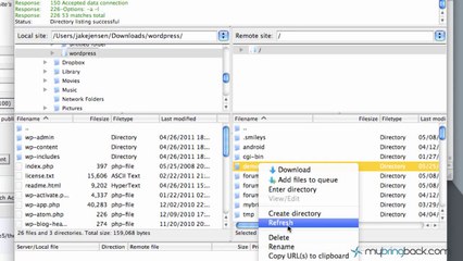 Creating a Website - Basics 6- How to Use FileZilla (FTP client tutorial)