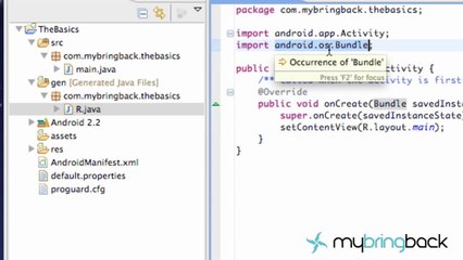 Learn Android Tutorial 1.2- Setting up a Project and Explaining how to import an Image