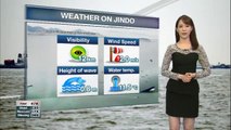 Strong winds and high waves forecast on Jindo for Sunday