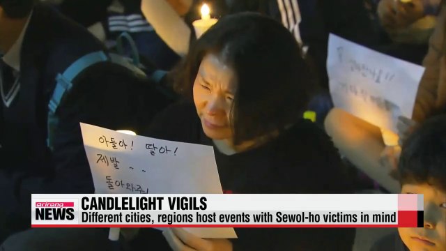Candle light vigil held with hope