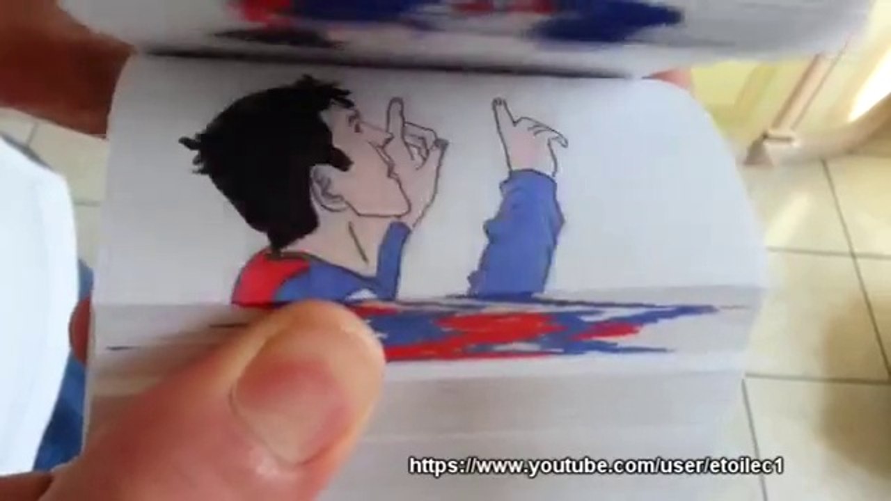 Animasyon kitapçığıyla Messi' yi canlandırmak