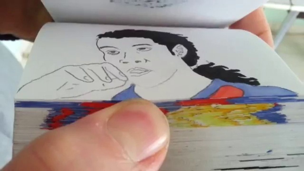 Animasyon kitapçığı ile Ronaldinho' yu canlandırmak