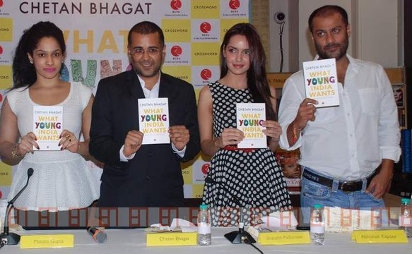 Hot Bollywood Babe Shazan Padamsee | Masaba Gupta | Chetan Bhagat | Chetan Bhagat's Book Launch