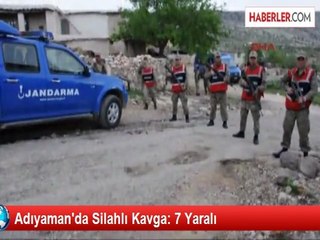 Adıyaman'da Silahlı Kavga: 7 Yaralı