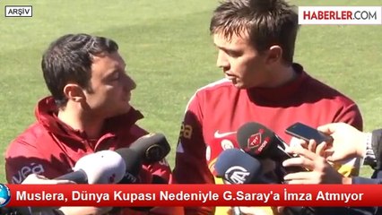 Muslera, Dünya Kupası Nedeniyle G.Saray'a İmza Atmıyor
