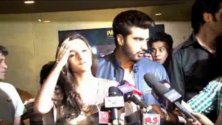 Arjun Kapoor, Alia Bhatt and Karan Johar at PVR - 2 States