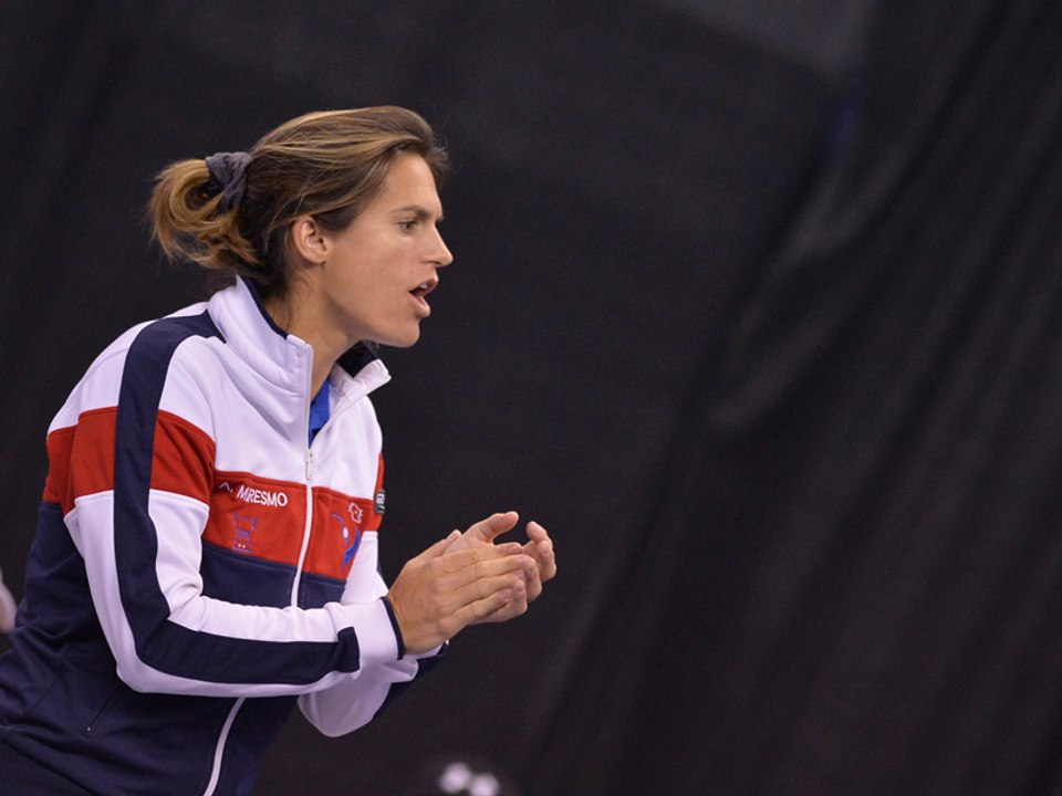 Amélie Mauresmo : ''Un partout, c'était envisageable''