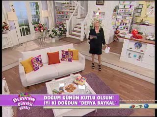 (01.02.2012) Tarihli Yayından "Derya Baykal'ı Duygulandıran Süprizler"