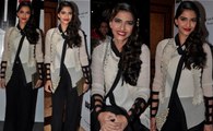 Bollywood Hot Bold Babe Actress Sonam Kapoor at the India Chapter of WIFT launch