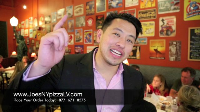 Voted Best of Las Vegas Pizza 2014| Joe's New York Pizza Las Vegas pt. 1