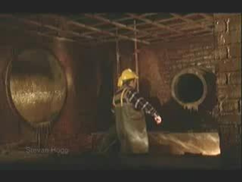 Sewage Workers Doing Impressions