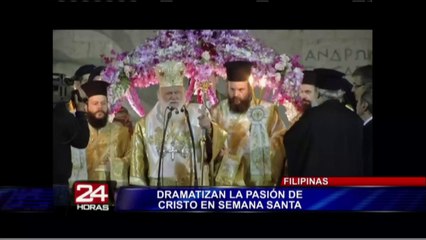 Скачать видео: Semana Santa: Papa Francisco participó del Vía Crucis en el Coliseo Romano