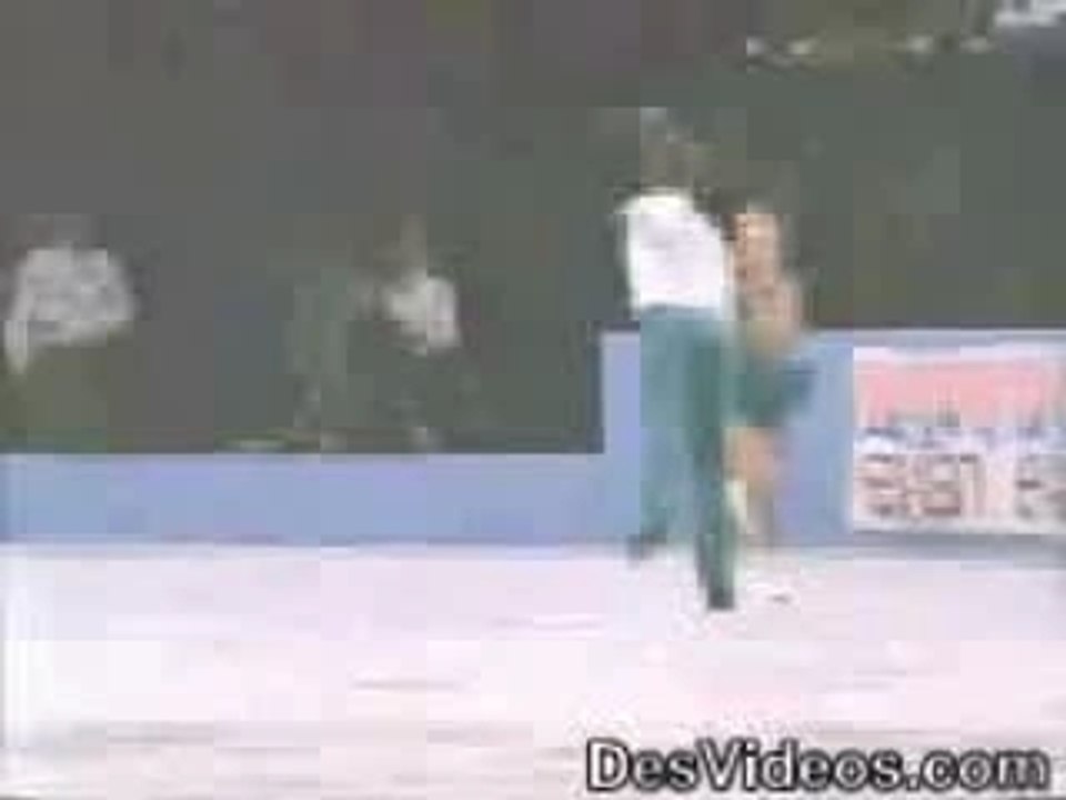 Régis fait du patinage