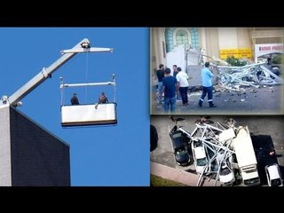 Window cleaning cradle falls from Dubai's building, kills one