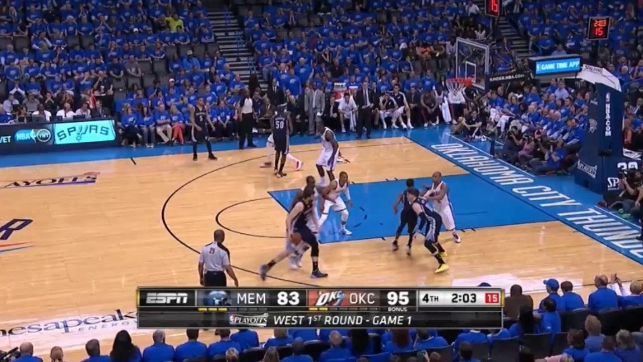 Serge Ibaka contre