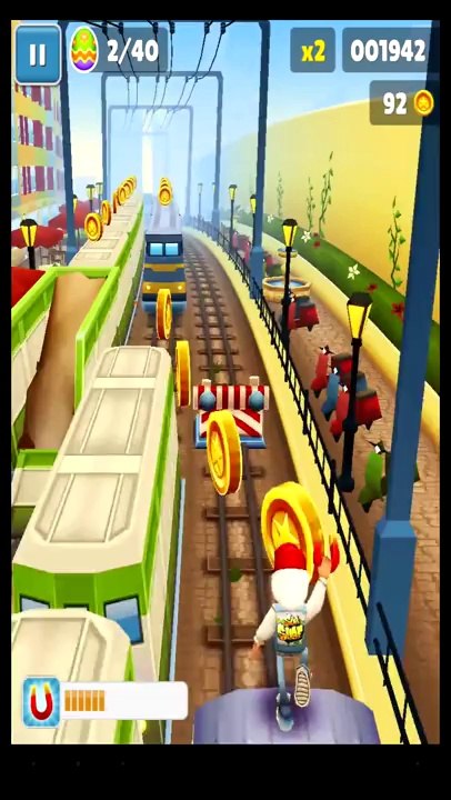 GAME PLAY - SUBWAY SURFERS 
