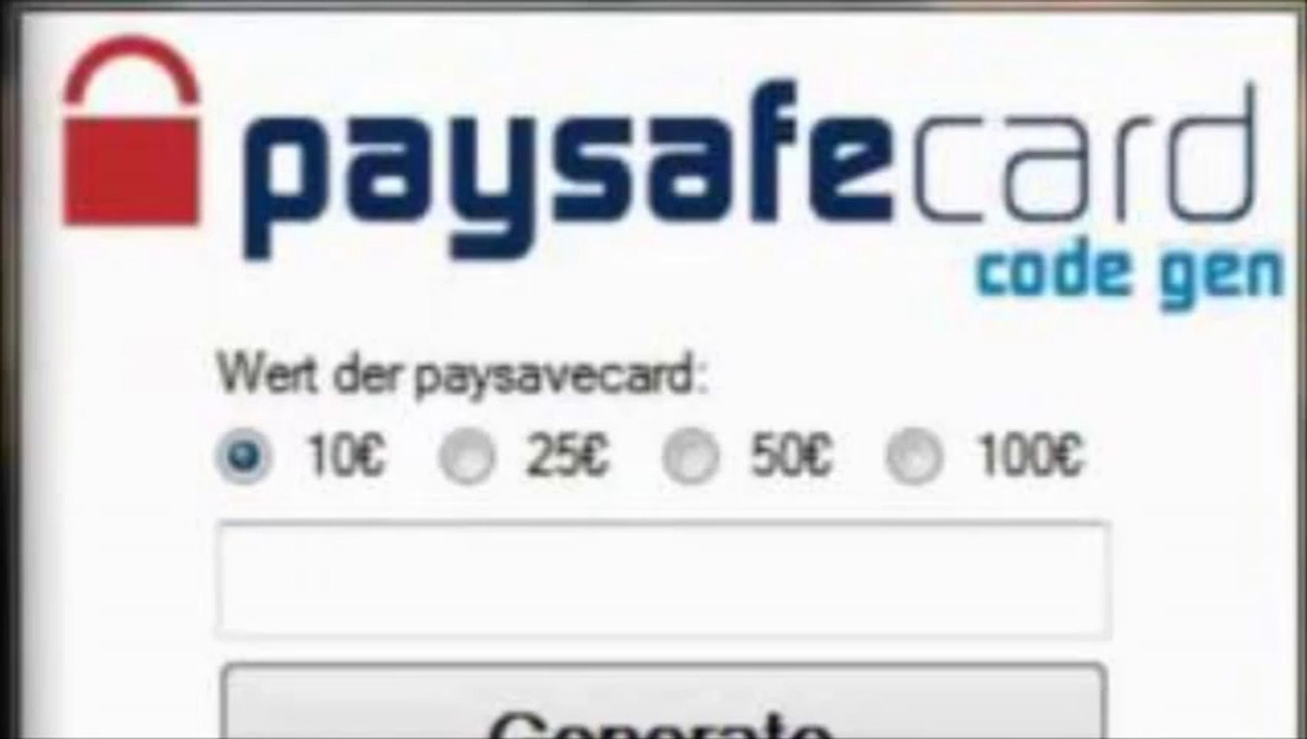 Paysafecard generator Complete MIXED cracked premium - video Dailymotion