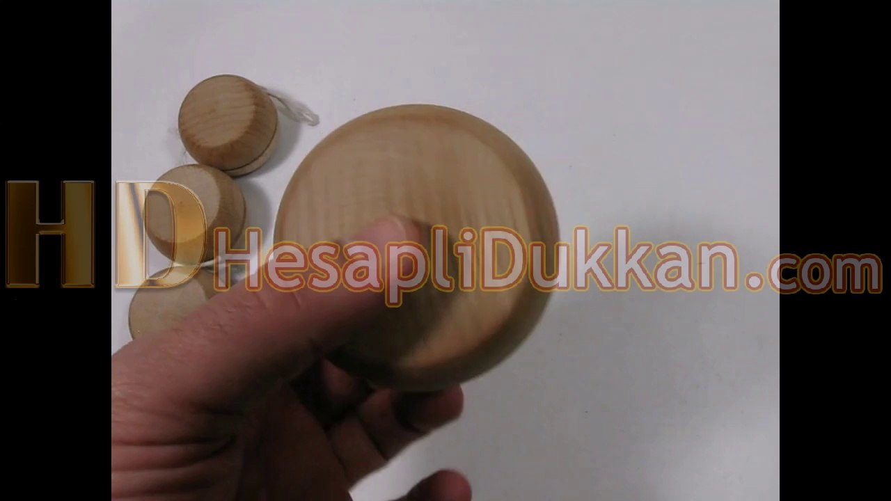 Yoyo imalatı promosyon yoyo ahşap toptan yoyo 7 cm