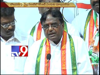 Ponnala slams KCR