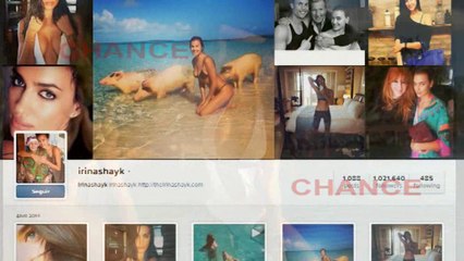 Irina Shayk pasa sus vacaciones con tres cerdos