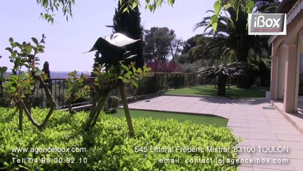 A VENDRE "VILLA AVEC PISCINE VUE MER - LA VALETTE" du VAR TOULON