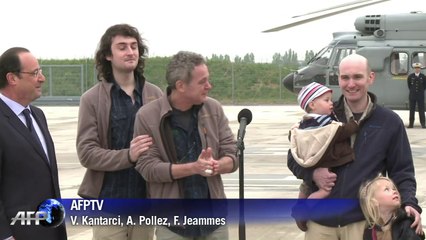 Les premiers mots de Didier François, ex-otage libéré