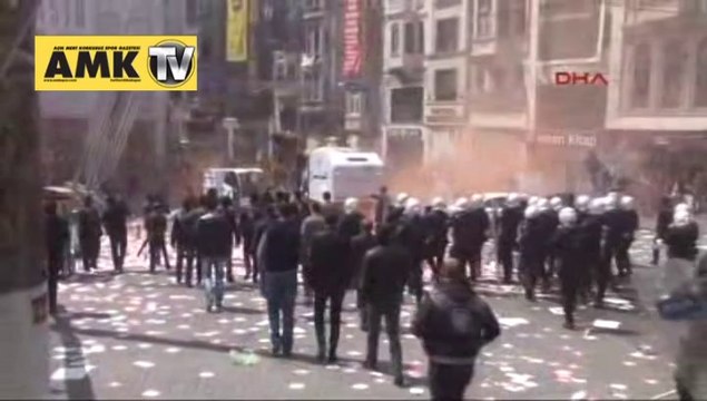 Galatasaray Meydanı'nda polis müdahalesi