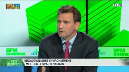 L’innovation chez Suez Environnement: Jean-François Caillard et Pierre Nougué, dans Green Business – 20/04 3/4