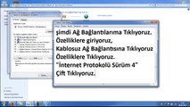 DNS Ayarlarını Değiştirme(Yasaklı Sitelere Girebilme) - Bilgisayar Dersleri