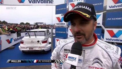 FIA WTCC - Yvan Muller won round 3 - France 2014