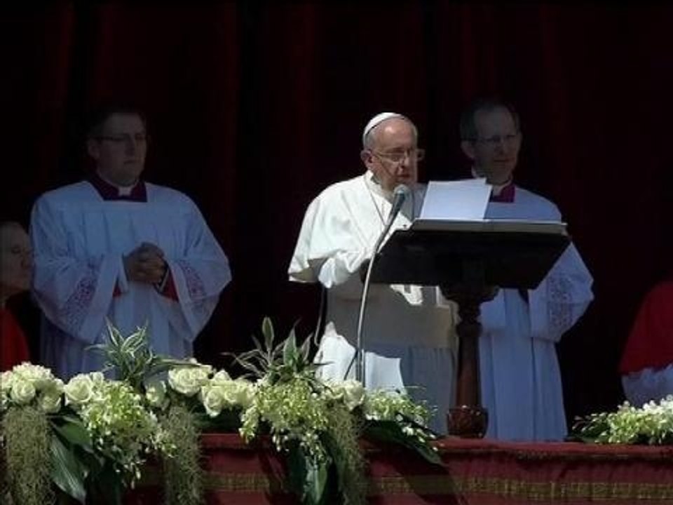 Le pape François appelle à "la pacification en Ukraine" lors de son "Urbi et Orbi" - 20/04