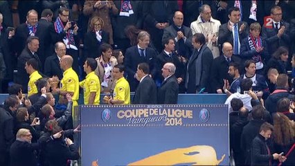 Manuel Valls commente la victoire du PSG en Coupe de la Ligue