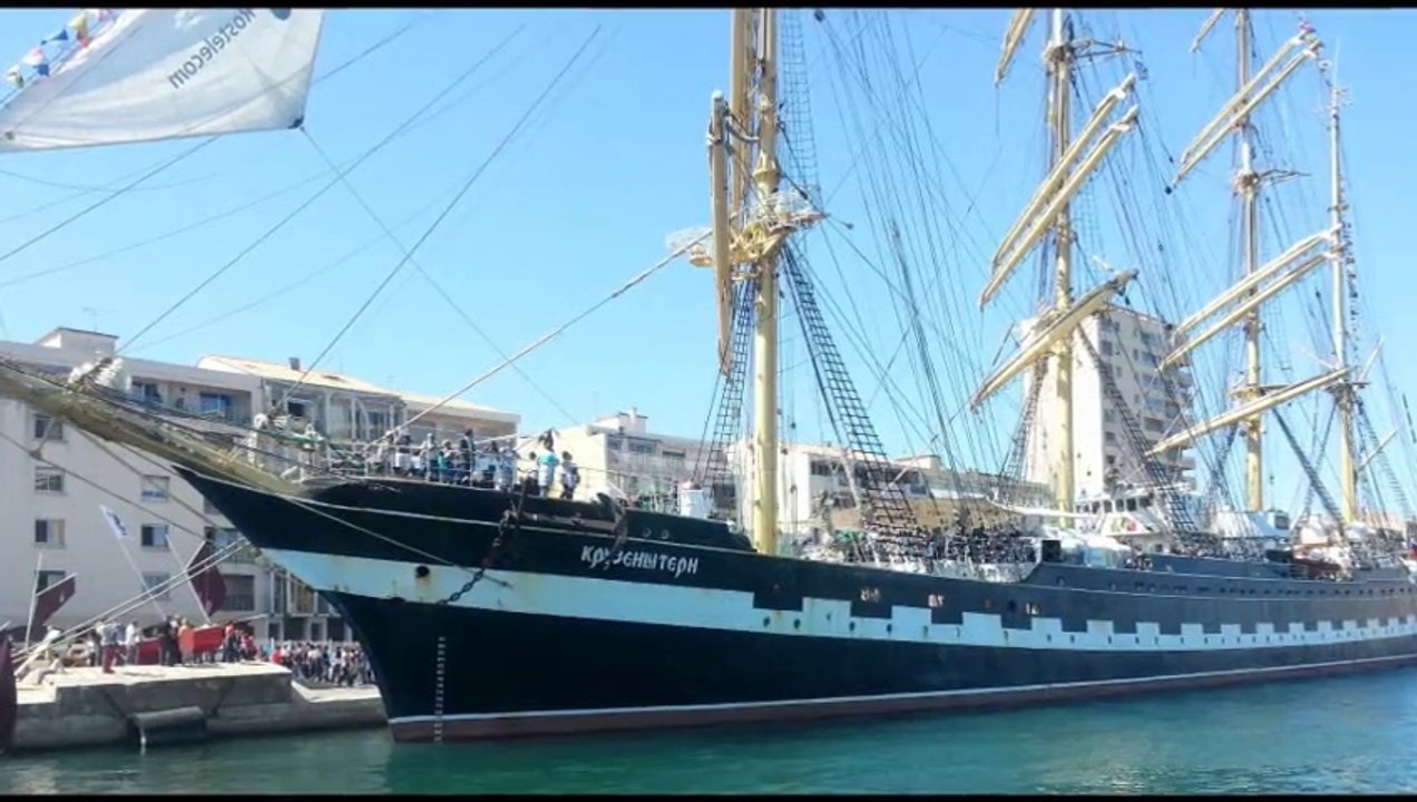 Escale a SETE Visite de l AVISO E V Jacoubet