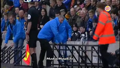 اللوحات الاعلانية تقتحم مباراة ارسنال و هال سيتي - تعليق يوسف سيف - 20/4/2014