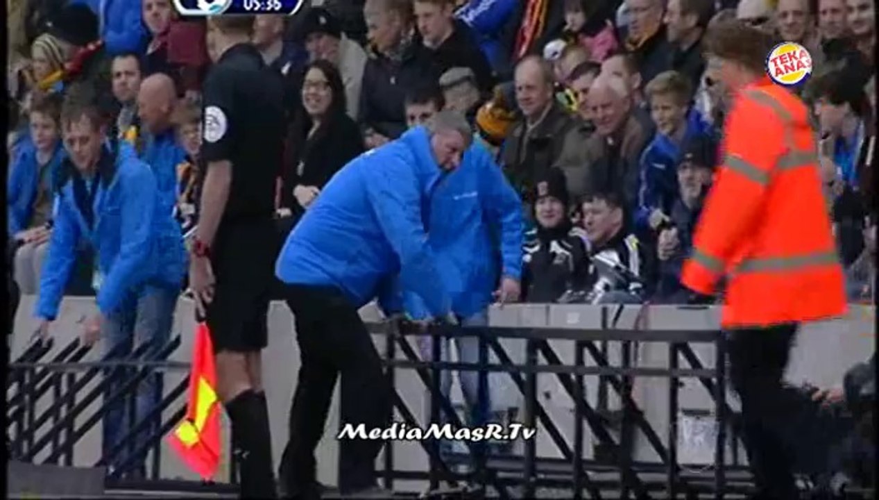 اللوحات الاعلانية تقتحم مباراة ارسنال و هال سيتي - تعليق يوسف سيف - 20/4/2014