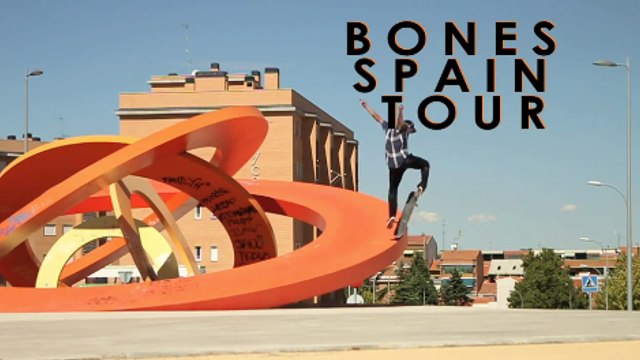 Chris Haslam & friends in Bones Spain Tour - Skateboard
