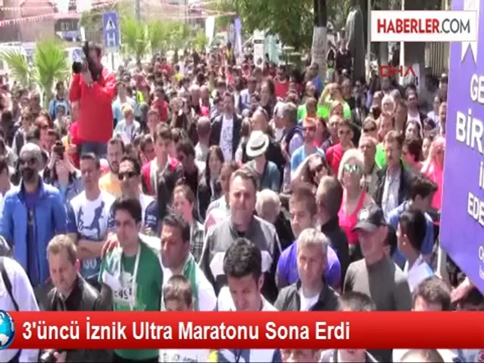 3'üncü İznik Ultra Maratonu Sona Erdi