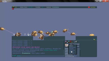 Transformice Jump ve Fake duvarların içinden geçme hack. --Quenburak--