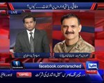 G Major Asim Bajwa DGISPR in Kyun Show on 14 april 2014