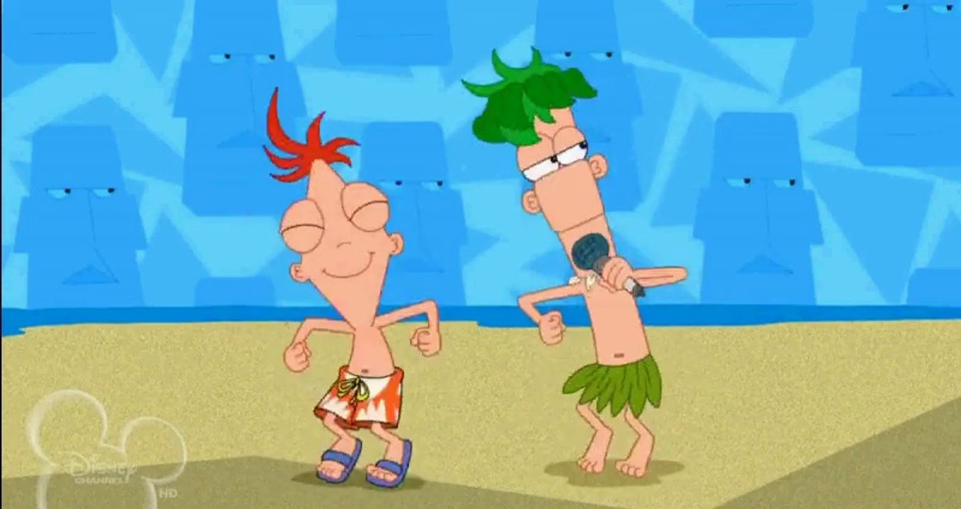 Phineas and Ferb A backyard beach (Russian Extended version)
