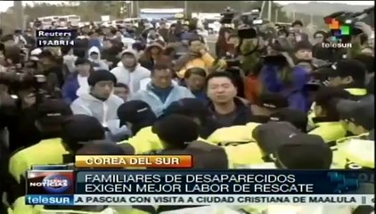 Son ya 58 los muertos por naufragio del ferry surcoreano Sewol